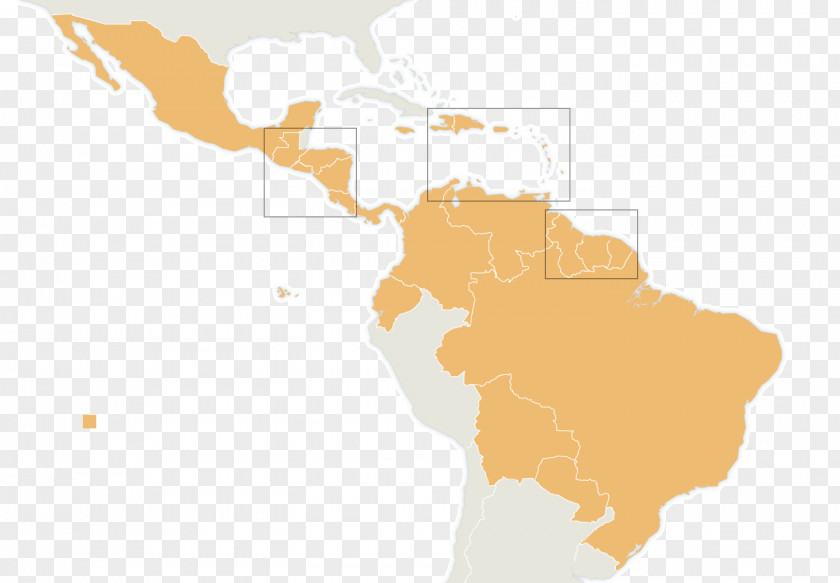 Map Latin America South Mapa Polityczna PNG