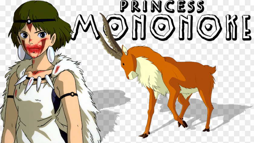 Princess Mononoke Horse Art Of Deer Human Behavior PNG