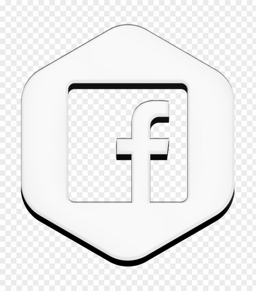 Rectangle Label Facebook Twitter Icon PNG