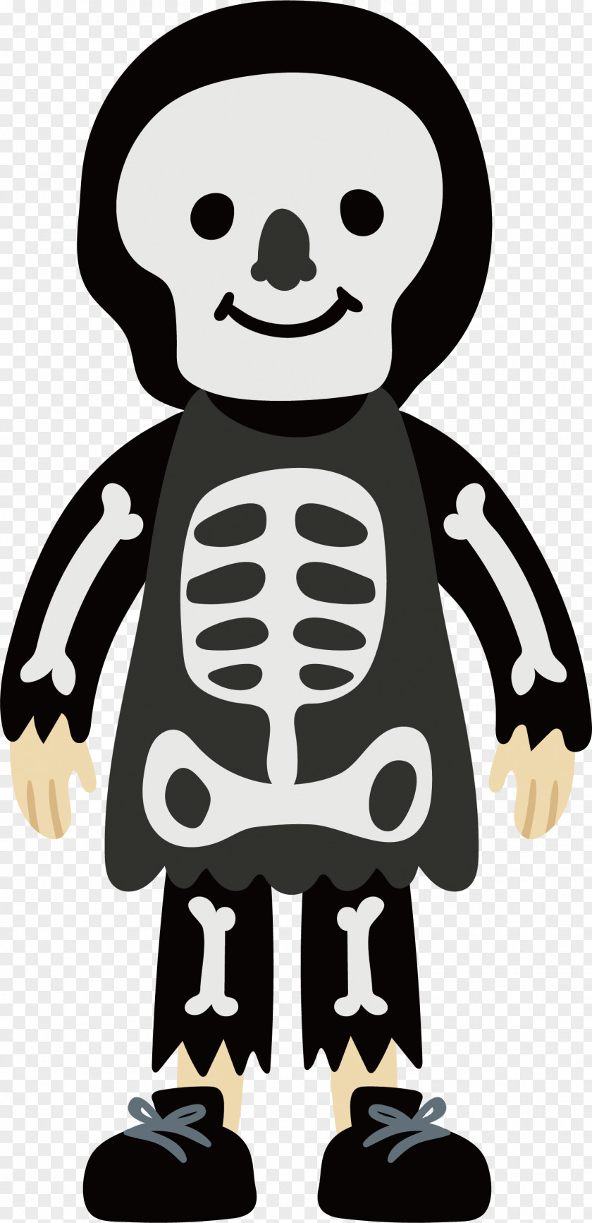 Skeleton Man PNG