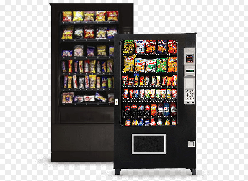 Vending Machines Combo Fizzy Drinks Snack PNG