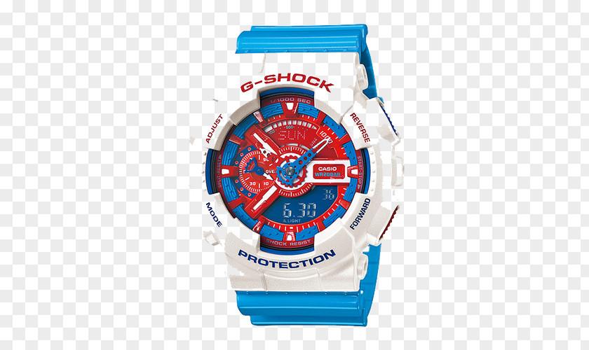 Casio Watch Captain America F-91W G-Shock Strap Jewellery PNG