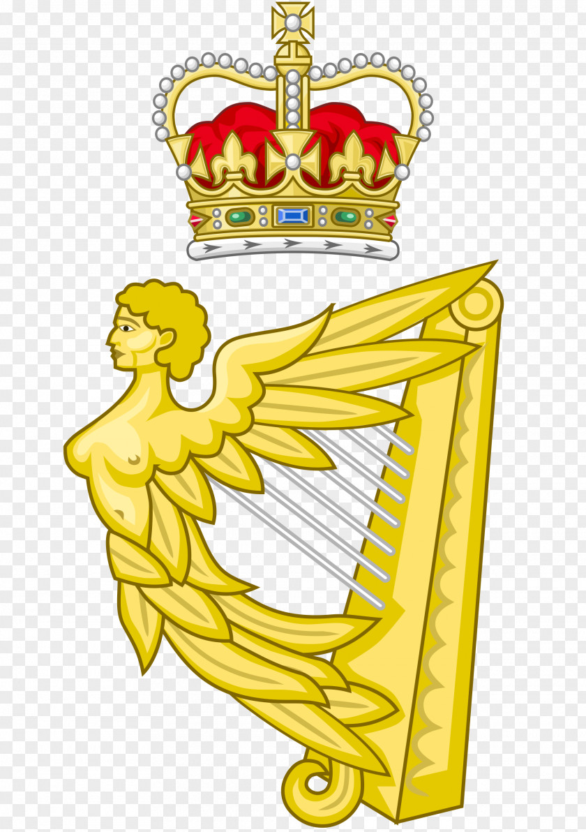 Harp Royal Badges Of England Scotland English Reformation House Tudor PNG