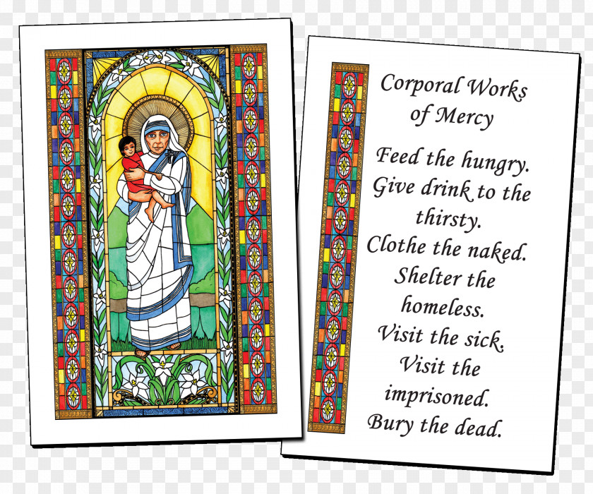 Saint Stained Glass Catholic Church Art PNG