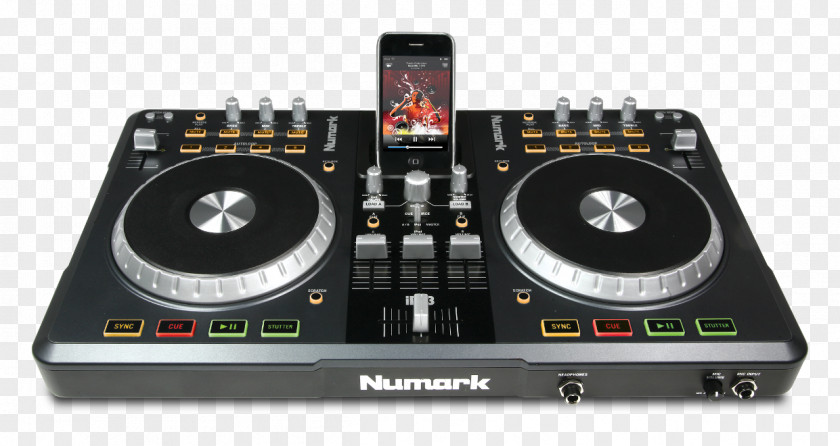 Dj Disc Jockey Audio Mixers DJ Controller Numark Industries Mixer PNG