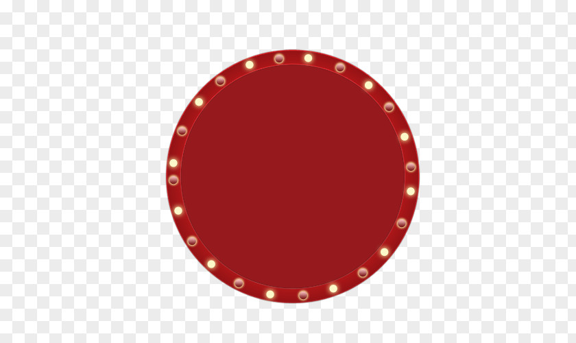 Free Red Dial Button Material Circle Pattern PNG