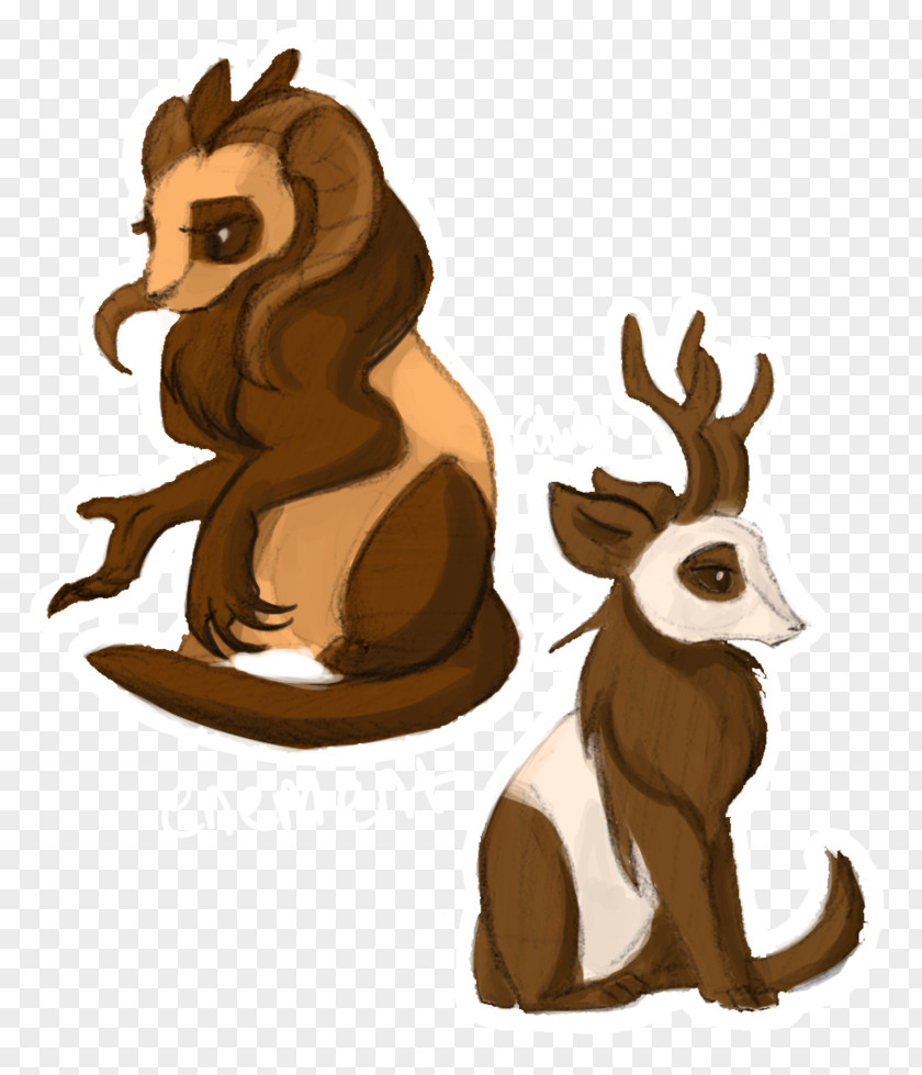 Reindeer Niche Drawing Fan Art PNG