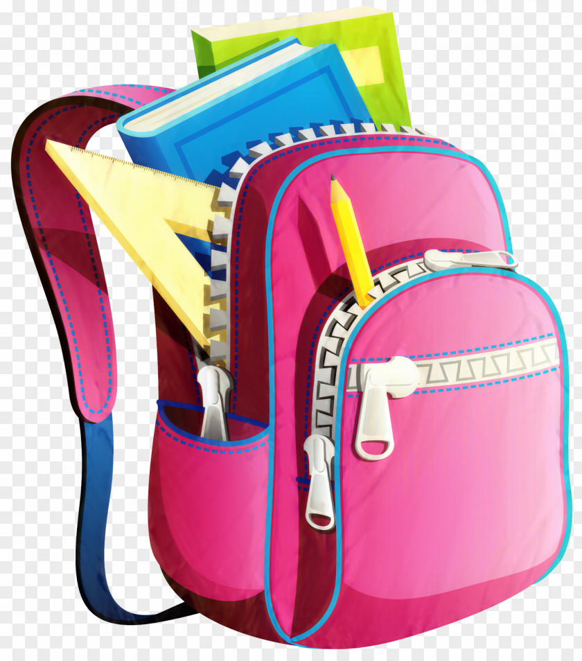 Travel Pencil Case School Bag Cartoon PNG