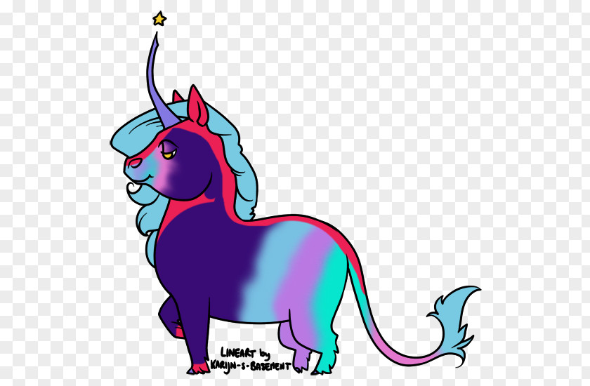 Unicorn Theme Dog Cartoon Canidae Tail Clip Art PNG