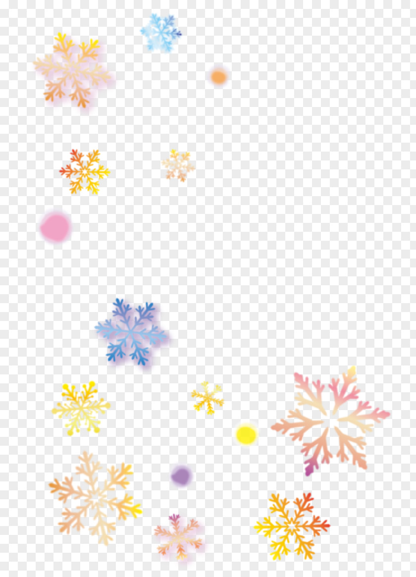 Watercolor Snowflake Snow Frame. PNG