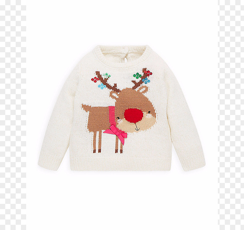 Christmas Jumper Reindeer Long-sleeved T-shirt Sweater PNG