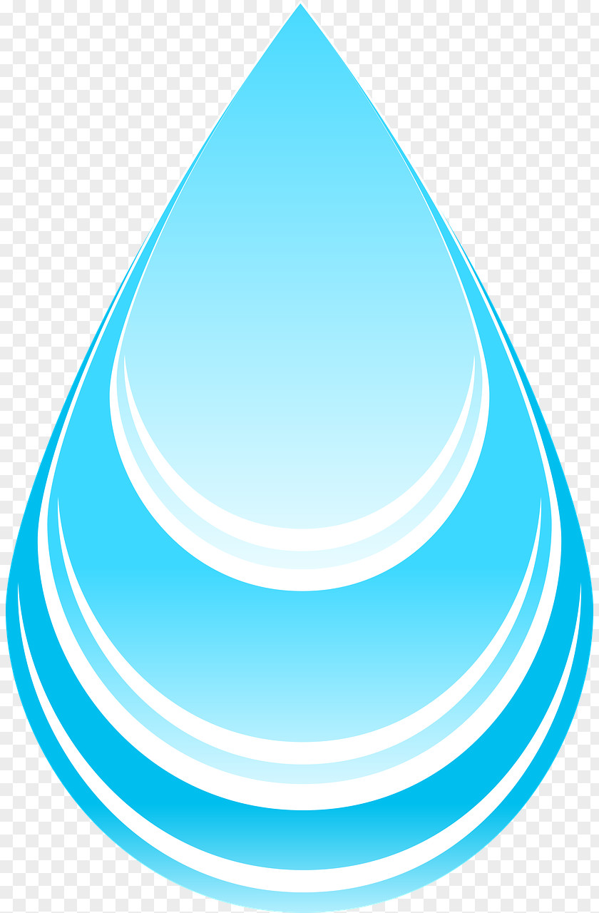 Cone Turquoise Rain Cloud PNG