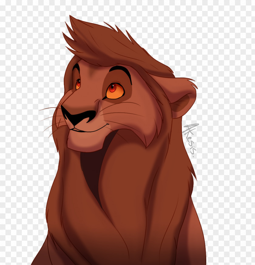 Lion Whiskers Snout Roar Dog PNG