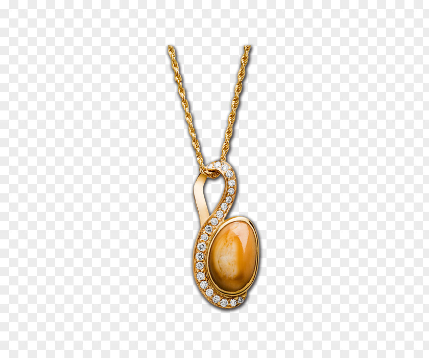 Locket Elk Necklace Gemstone Ivory PNG