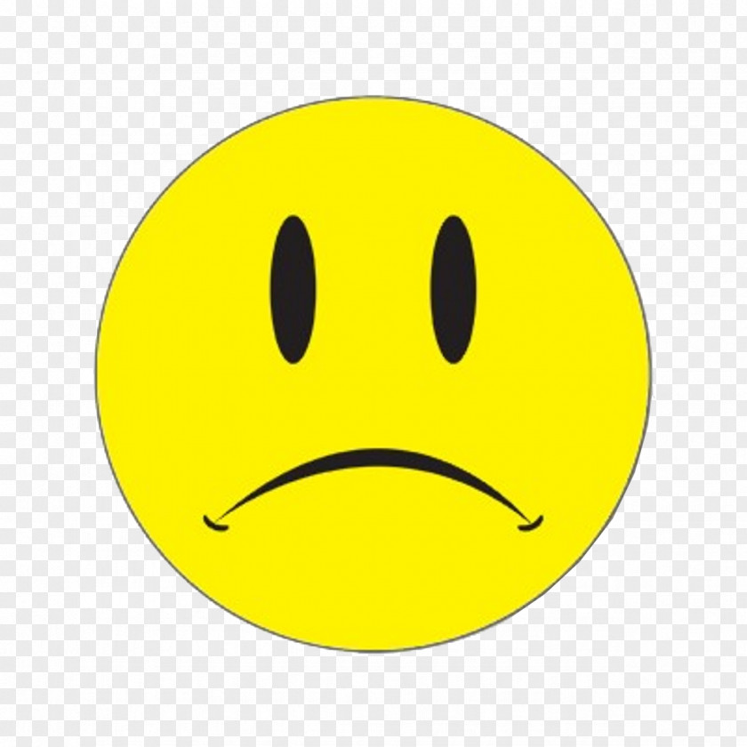 Sad Face Smiley PNG