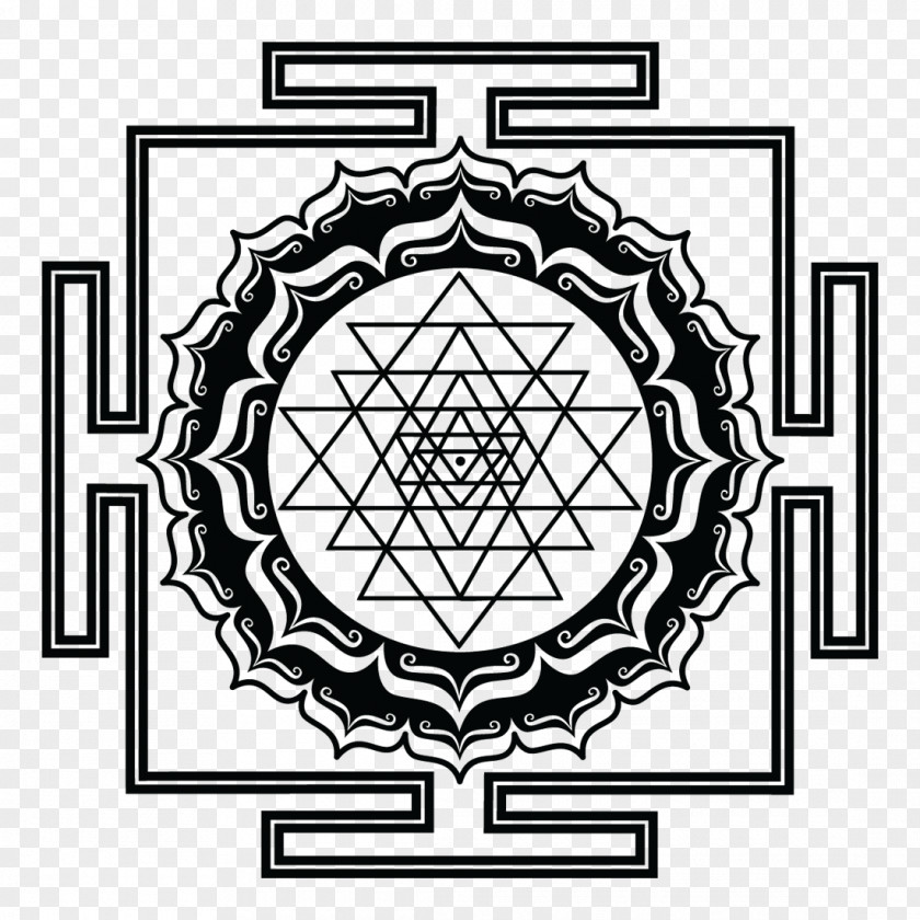 Tantra Sri Yantra Shri Vidya Chakra PNG