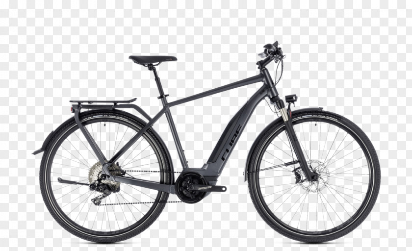 Bicycle Cube Bikes Electric Mountain Bike Shimano Deore XT PNG