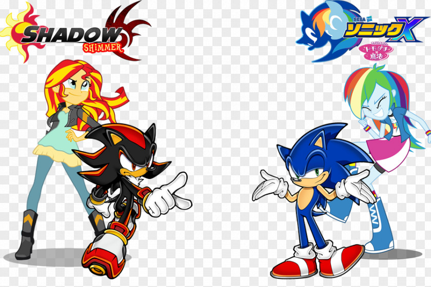 Rainbow Dash Mask Sonic Heroes Sunset Shimmer Shadow The Hedgehog & Knuckles PNG