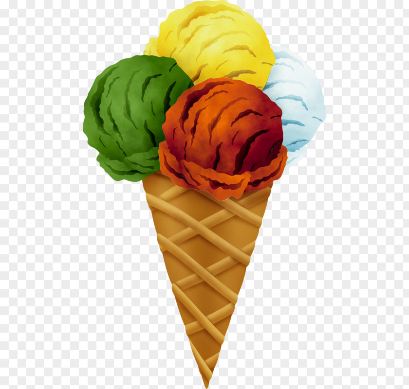 Ice Cream Cones Food Clip Art PNG