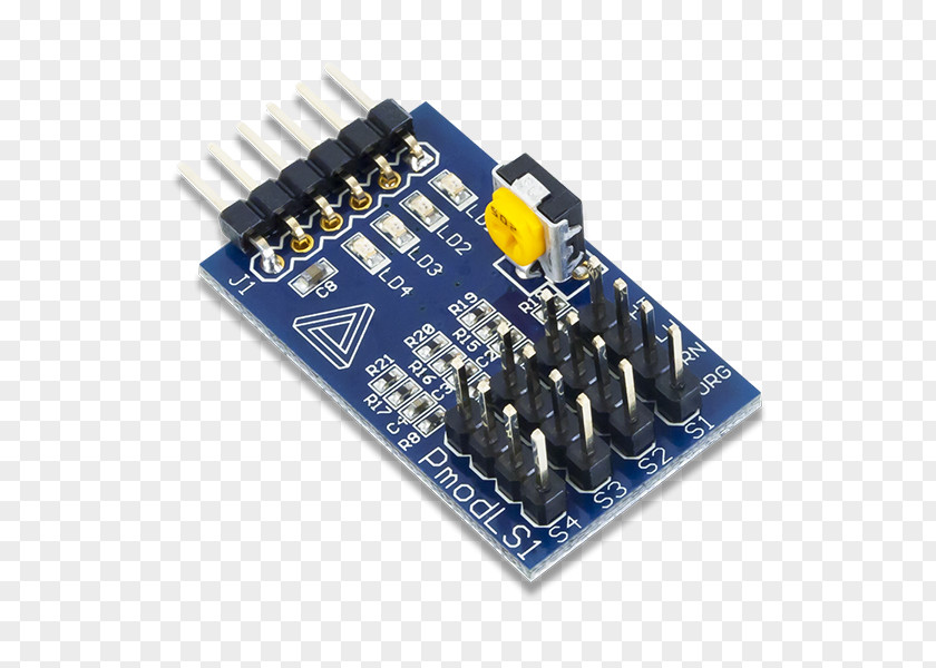 Oblique Light Microcontroller Sensor Pmod Interface Integrated Circuits & Chips Electronic Component PNG