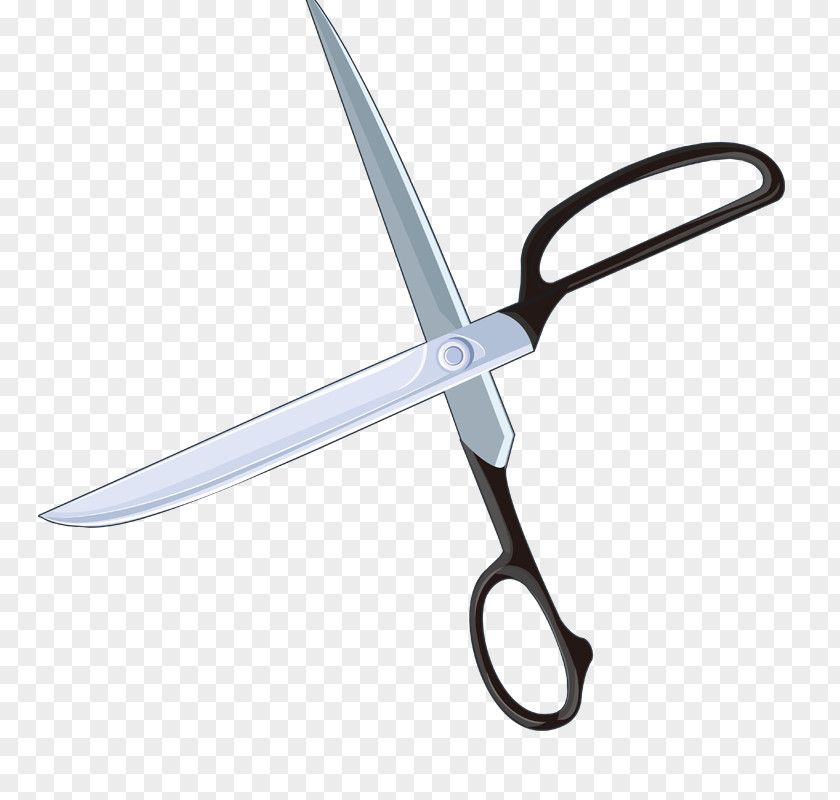 Scissors Knife Euclidean Vector PNG