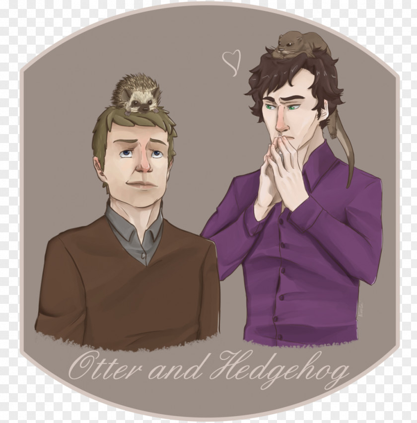 Sherlock Martin Freeman Otter Hedgehog Doctor Watson PNG