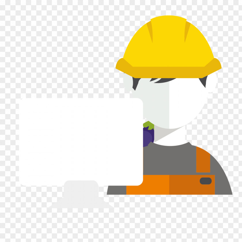 Vector Workers And Computer Information Architecture Laborer PNG