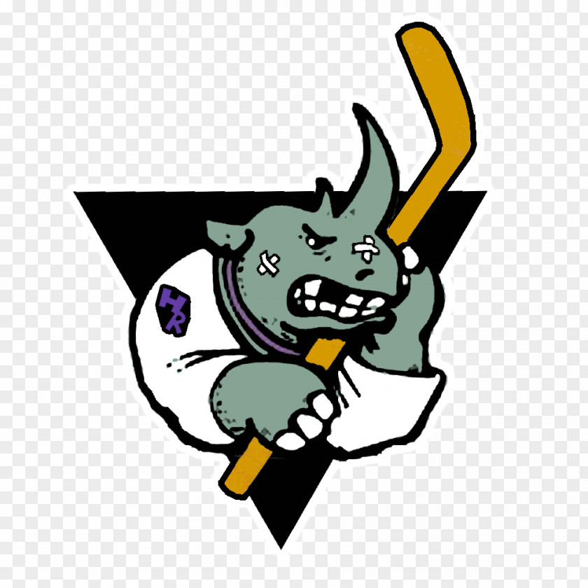 Hockey Hampton Roads Rhinos 1996–97 NHL Season Rhinoceros World Association PNG
