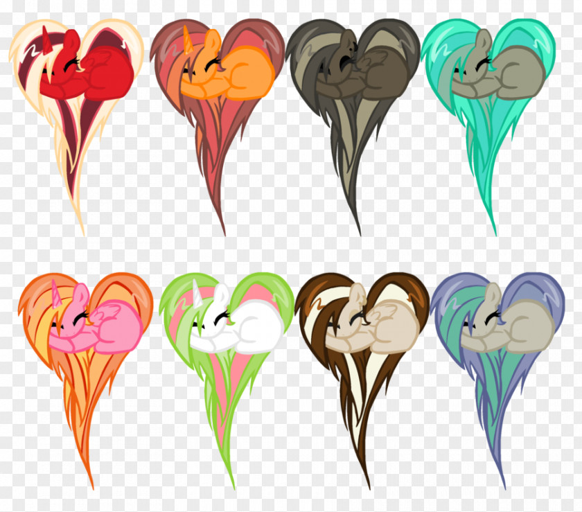 Willing To Have A Heart Pony Christmas Winged Unicorn Clip Art PNG