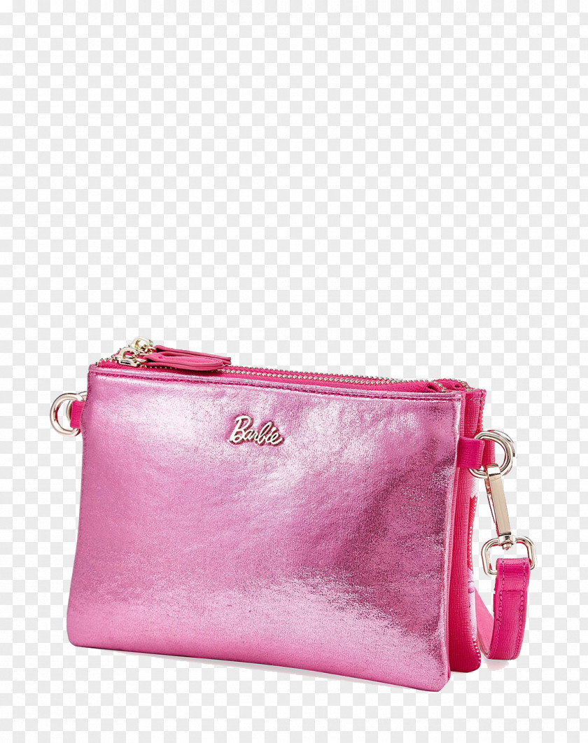 Barbie Peach Messenger Bag PNG