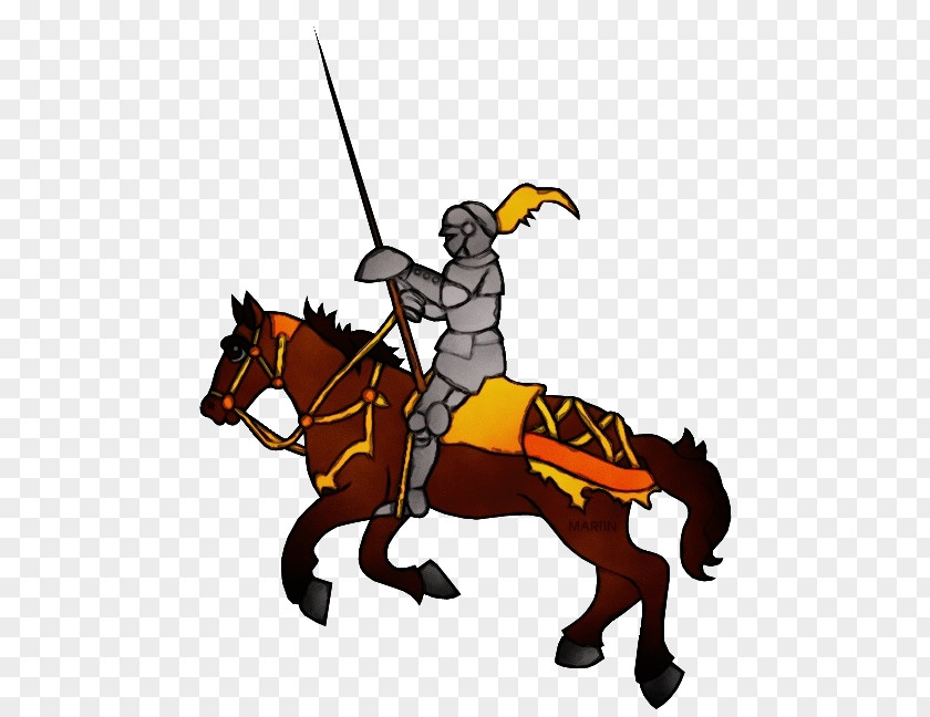 Jockey Middle Ages Watercolor Animal PNG
