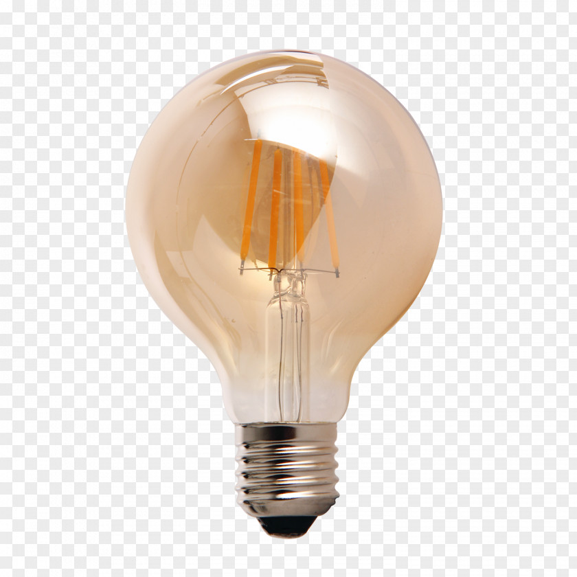 Led Filament Lighting LED Lamp Light-emitting Diode Watt PNG