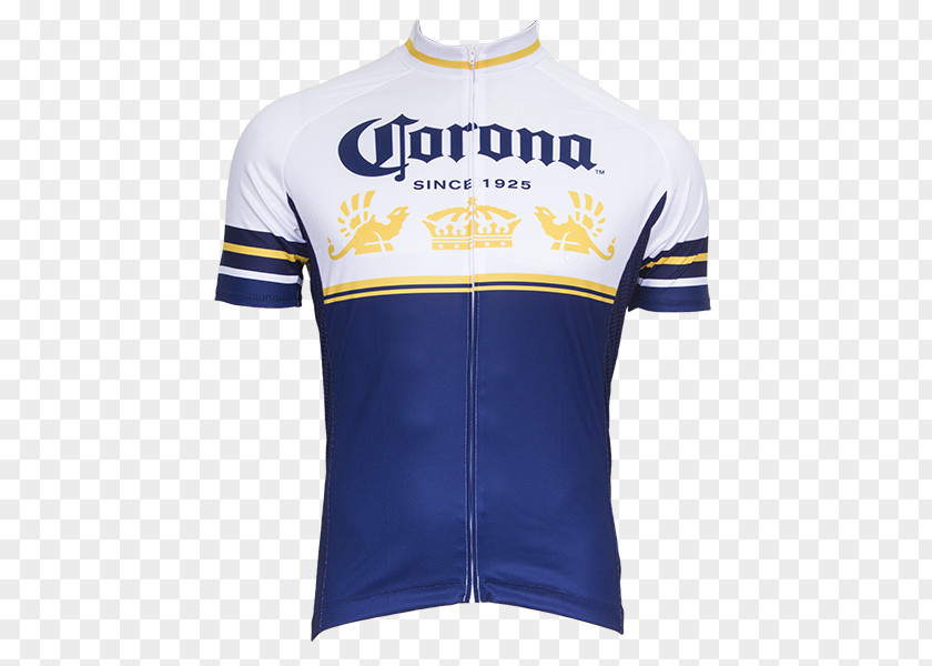 T-shirt Corona Cycling Jersey Sleeve Beer PNG