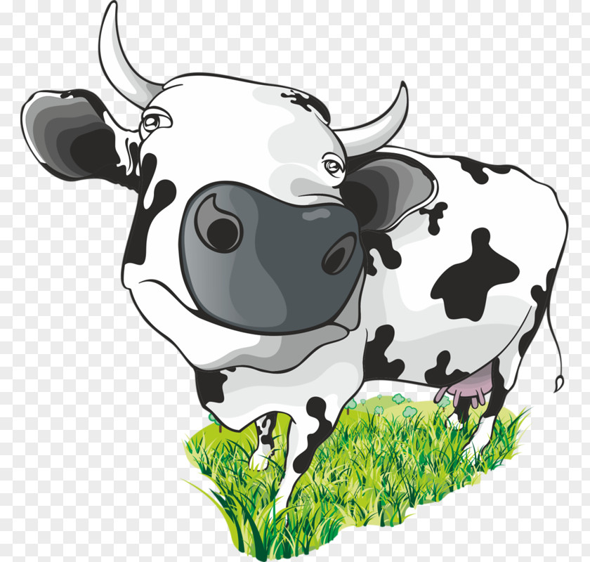 Animated Cows Dairy Cattle Baka Brown Swiss Taurine Clip Art PNG