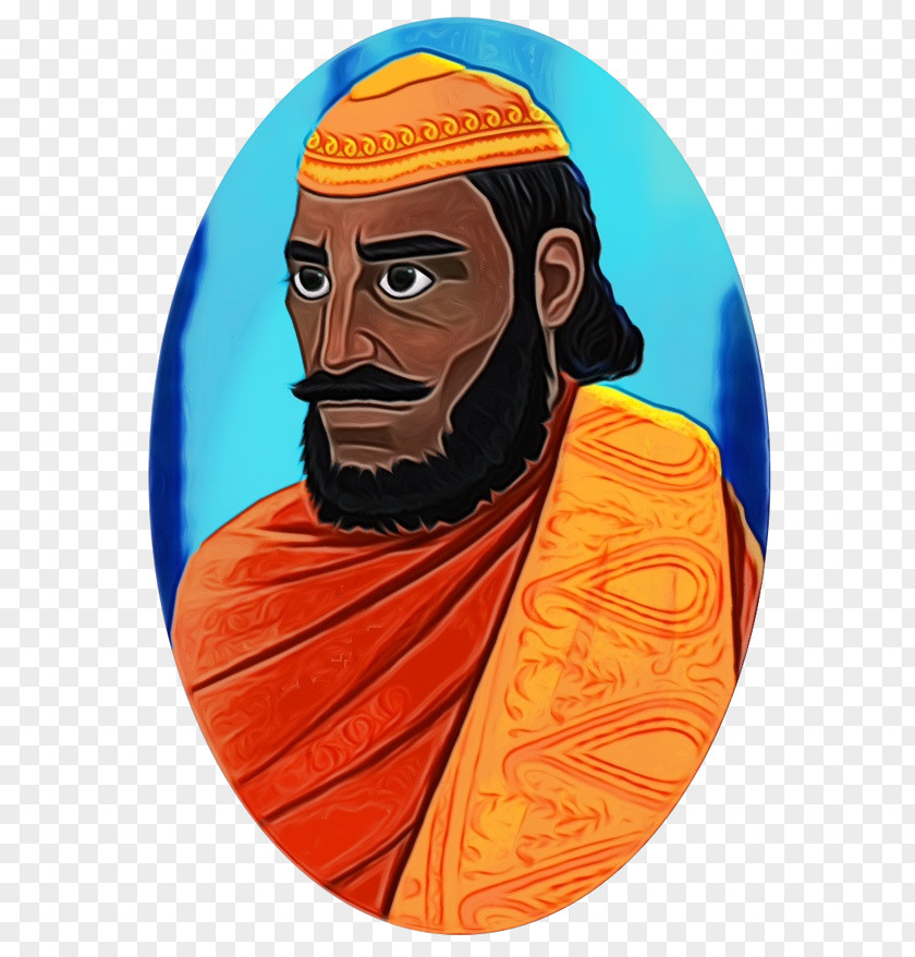 Beard Prophet Middle Kingdoms Of India Character Outline Ancient History PNG