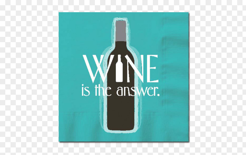 Beverage Napkins Humorous Wine Glass Bottle Greeting & Note Cards Product PNG