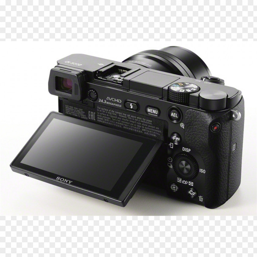 Camera Sony α6000 Mirrorless Interchangeable-lens Digital SLR 索尼 APS-C PNG