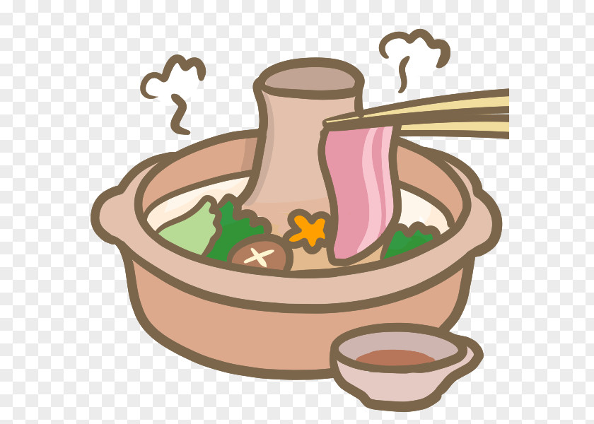 Cartoon Work Shabu-shabu Nabemono Hot Pot Buffet Japanese Cuisine PNG