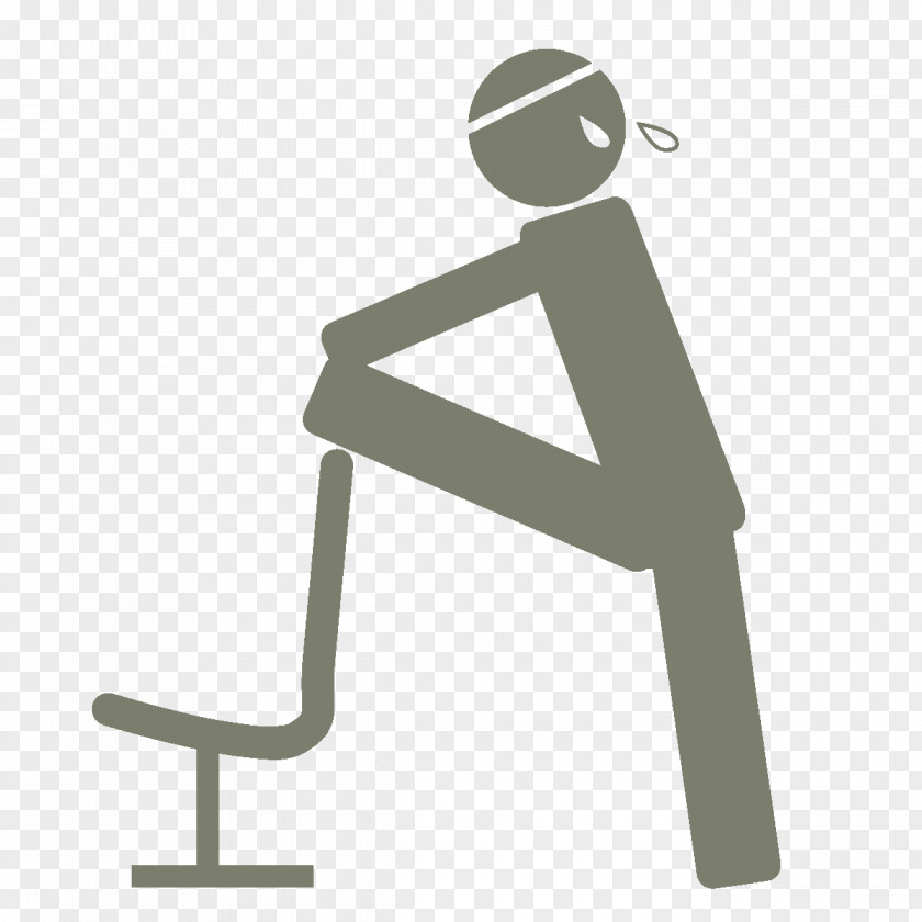 Chair Sitting Logo PNG