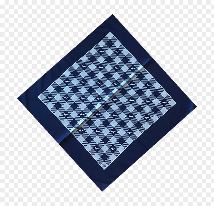 Checkerboard Design Embroidery Cushion PNG