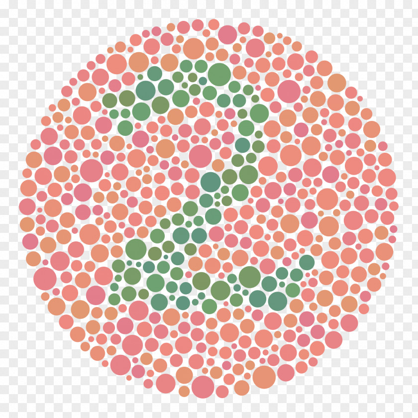 Ishihara's Tests For Colour-blindness Colour Deficiency Ishihara Test Color Blindness Deuteranopia PNG