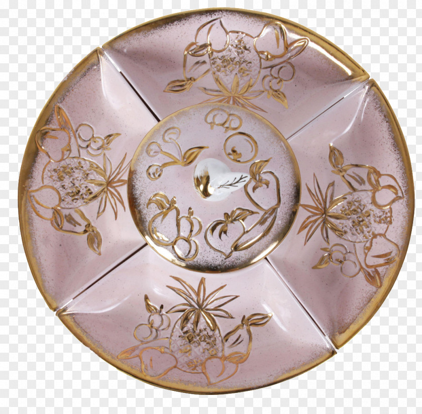 Plate Lazy Susan Tray Glass Tableware PNG
