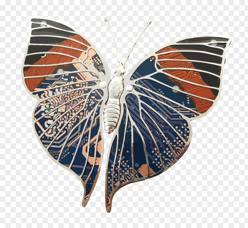 Vector Butterfly Monarch Moth PNG