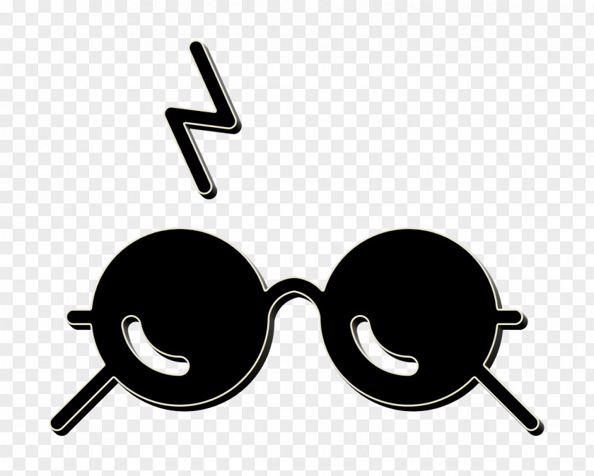 Aviator Sunglass Goggles Glasses Icon Harry Potter PNG