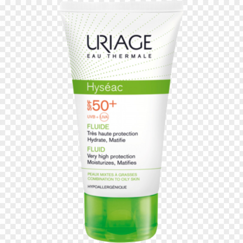 Cocaine Texture Sunscreen Uriage HYSÉAC 3-RÉGUL Hyseac Fluid SPF50 Cream Emulsion PNG