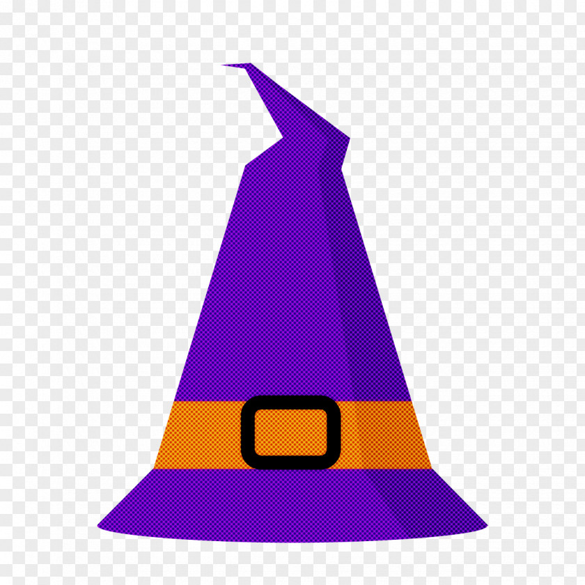 Costume Hat Witch Purple Cone Violet Headgear PNG