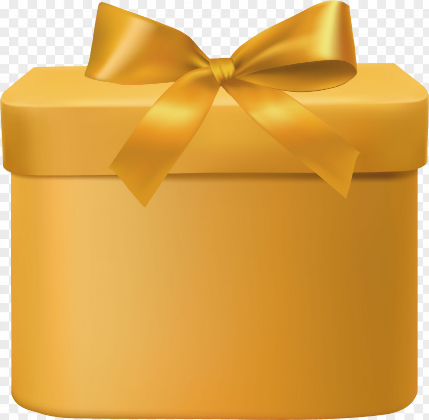 Gift Box White Ribbon PNG
