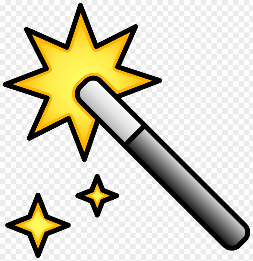 Magic Wand Symbol PNG