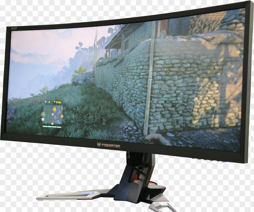 Monitors Predator X34 Curved Gaming Monitor Computer Acer Aspire 21:9 Aspect Ratio ACER Z35P PNG