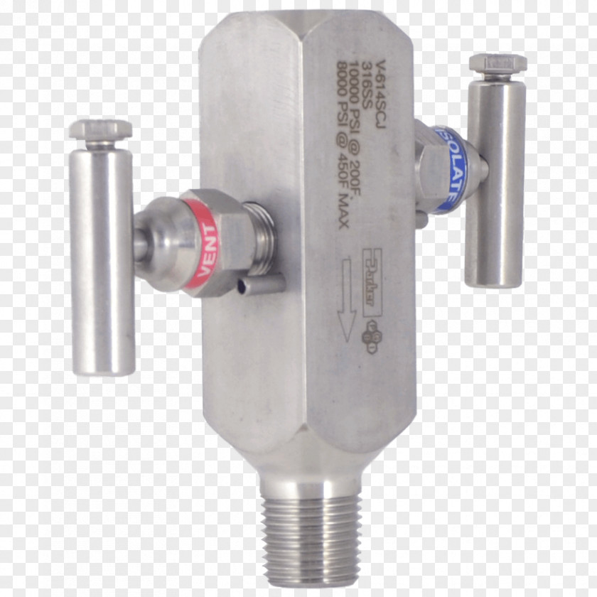 OMB Valves Double Block And Bleed Manifold Computer Hardware Cylinder Angle PNG